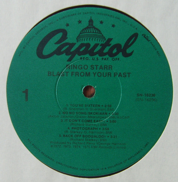 Blast From Your Past - secondary