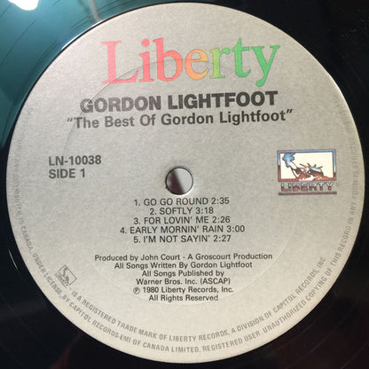 The Best Of Gordon Lightfoot - secondary