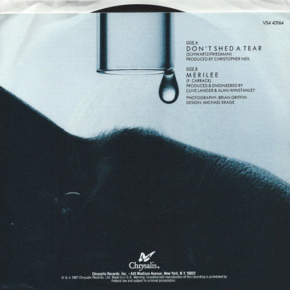 Don't Shed A Tear - secondary