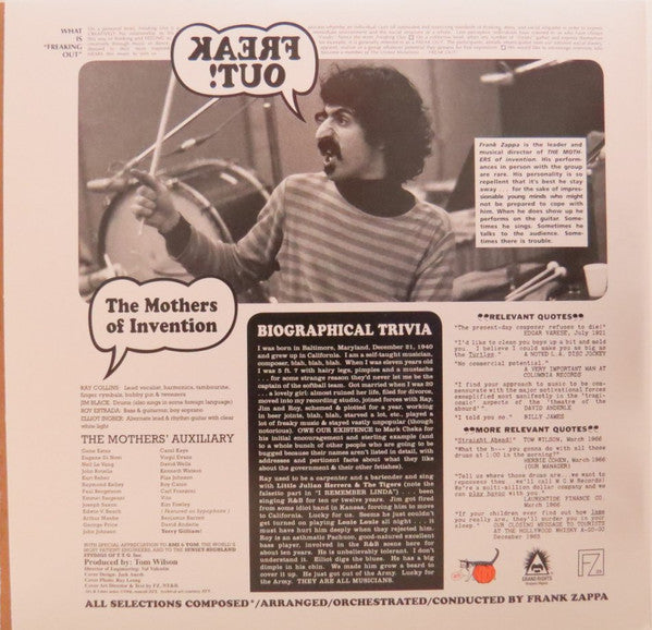 Freak Out! - secondary