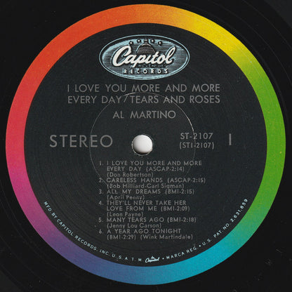Al Martino - I Love You More And More Every Day / Tears And Roses