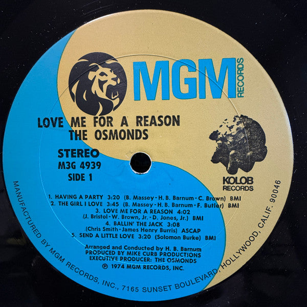 Love Me For A Reason - secondary