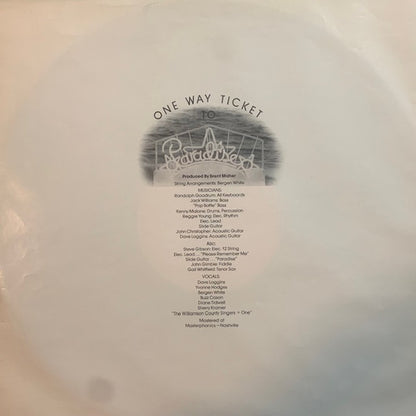 Dave Loggins - One Way Ticket To Paradise