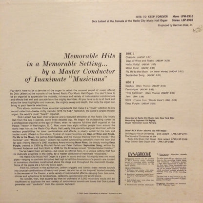 Hits To Keep Forever - secondary