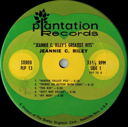 Jeannie C. Riley's Greatest Hits - secondary