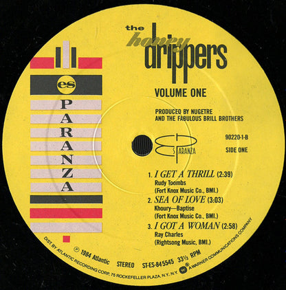 12" Single: The Honeydrippers - Volume One