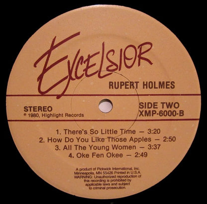 Rupert Holmes - Rupert Holmes