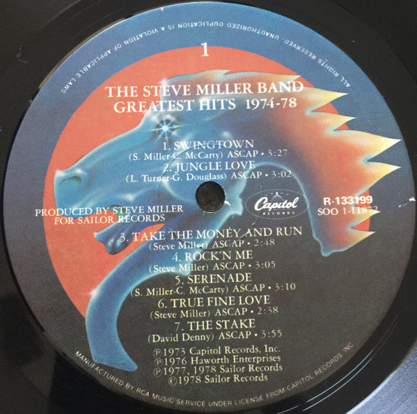 Greatest Hits 1974-78 - secondary