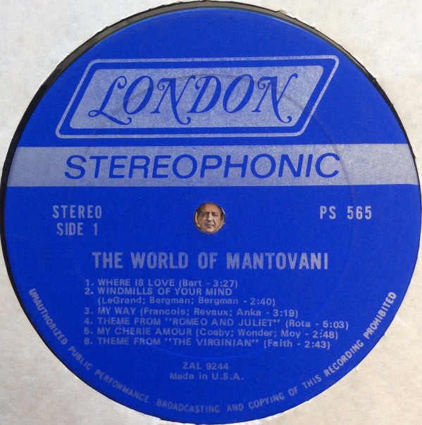 Mantovani - The World Of Mantovani