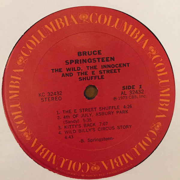 Bruce Springsteen - The Wild, The Innocent & The E Street Shuffle