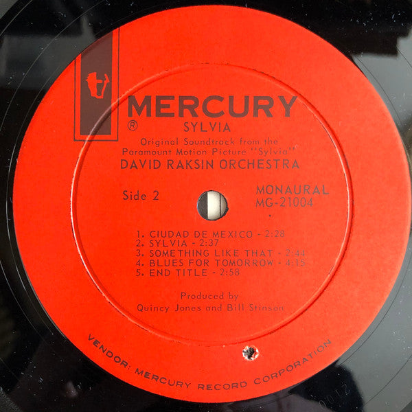 David Raksin Orchestra - Sylvia