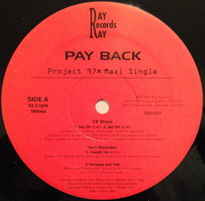 12" Single: Various - Pay Back Project 97*