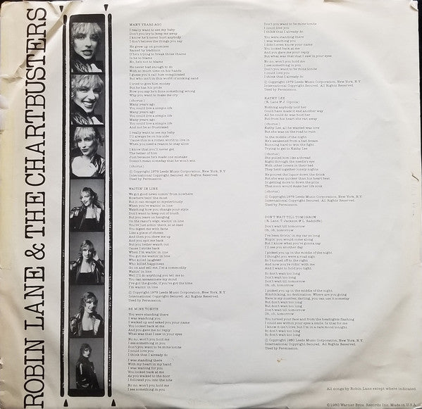 Robin Lane & The Chartbusters - secondary