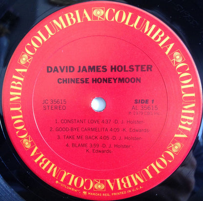 David James Holster - Chinese Honeymoon