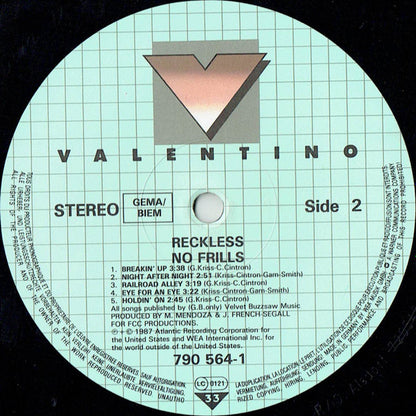 Reckless - No Frills