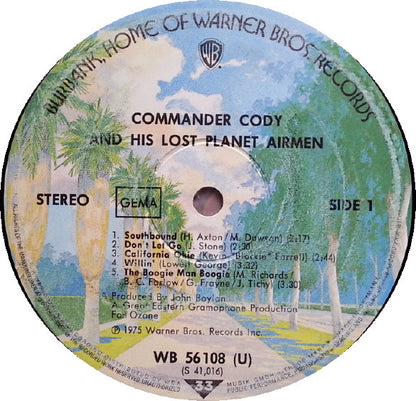 Commander Cody And His Lost Planet Airmen - Commander Cody And His Lost Planet Airmen