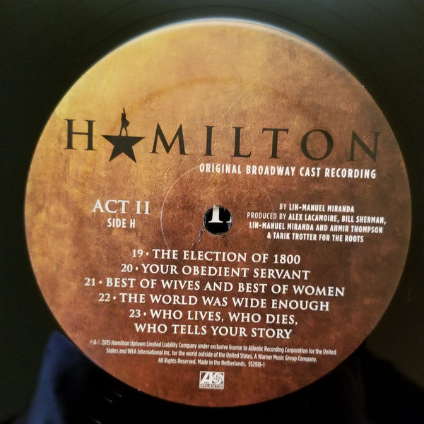 Hamilton: An American Musical (Original Broadway Cast Recording) - secondary
