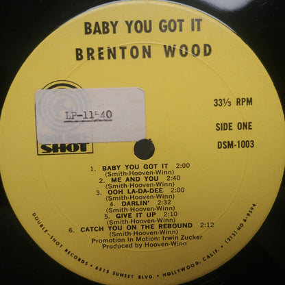 Baby You Got It - secondary