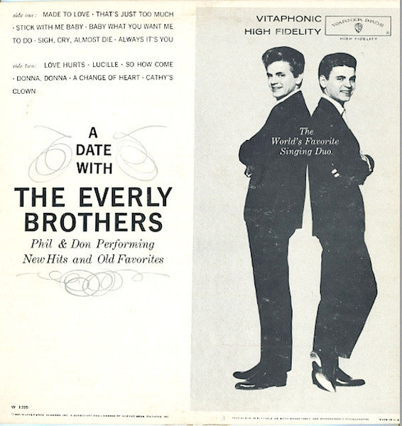 A Date With The Everly Brothers - secondary