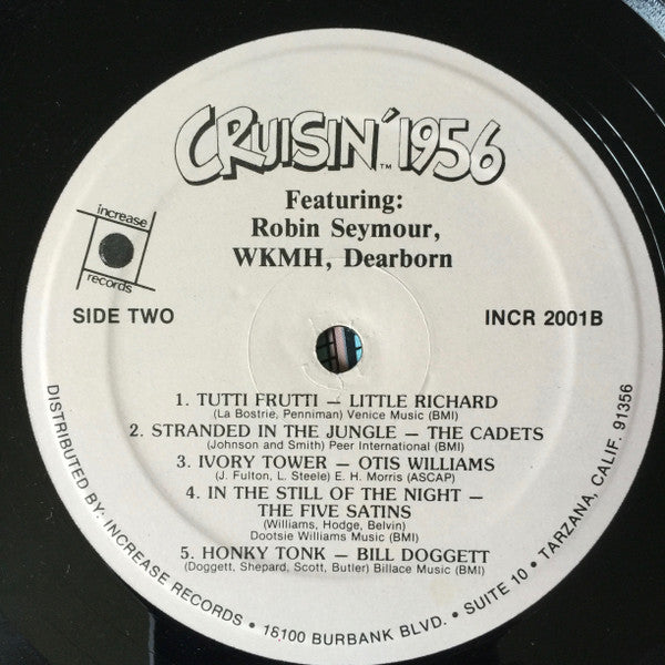 Cruisin' 1956 - Featuring Robin Seymour, WKMH, Detroit - secondary