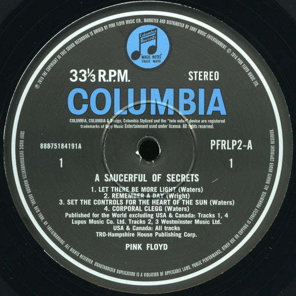 A Saucerful Of Secrets - secondary