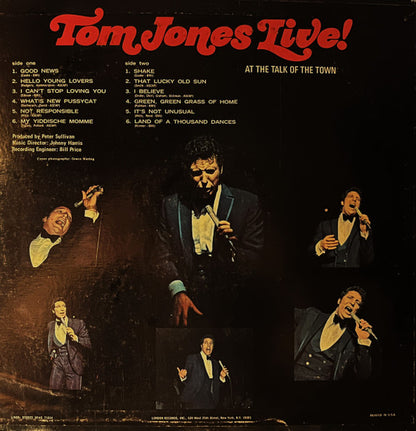 Tom Jones Live! At The Talk Of The Town - secondary