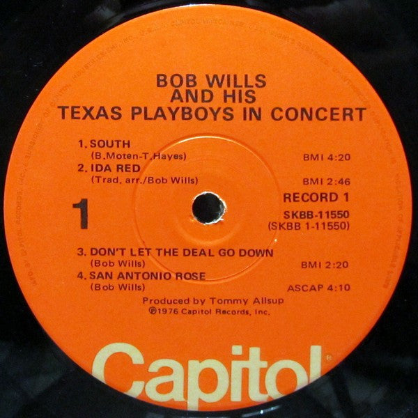 Bob Wills & His Texas Playboys - In Concert