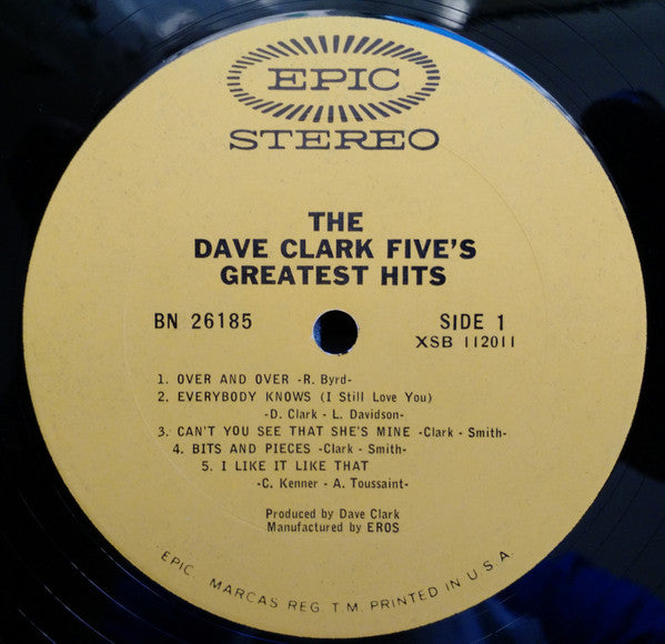 The Dave Clark Five's Greatest Hits - secondary