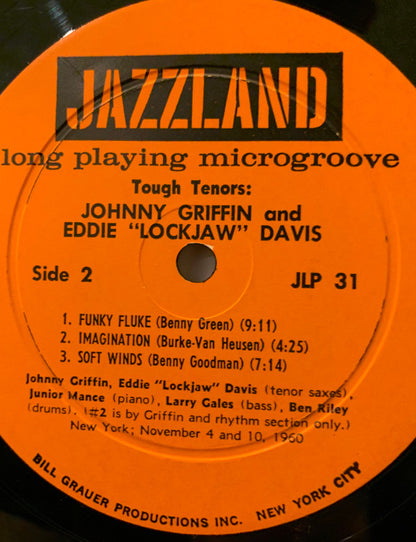 The Eddie Davis-Johnny Griffin Quintet - Tough Tenors