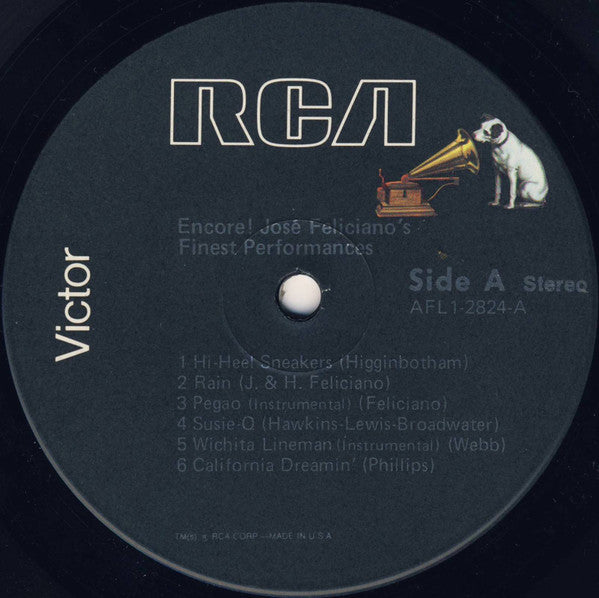 Encore! José Feliciano's Finest Performances - secondary