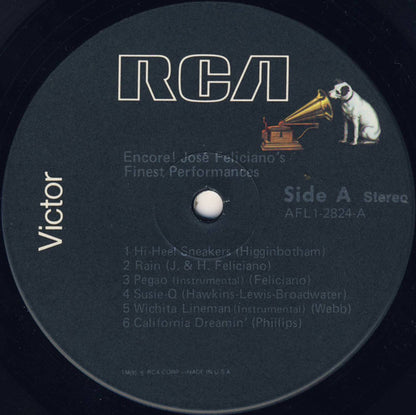 Encore! José Feliciano's Finest Performances - secondary