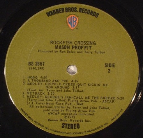 Rockfish Crossing - secondary