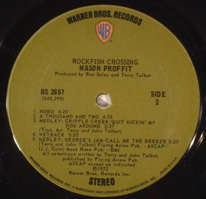 Rockfish Crossing - secondary