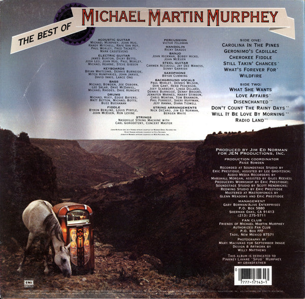 The Best Of Michael Martin Murphey - secondary