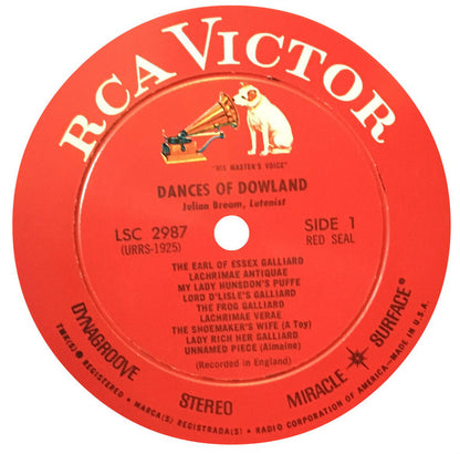 Dances Of Dowland - secondary