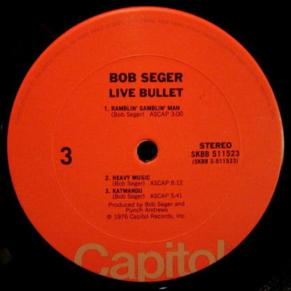 Bob Seger And The Silver Bullet Band - Live Bullet