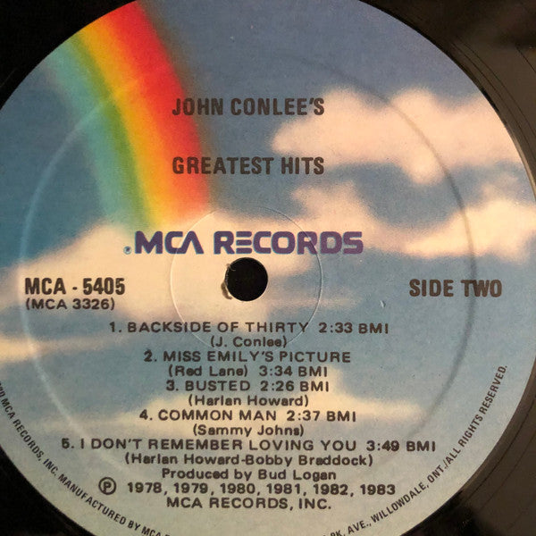 John Conlee's Greatest Hits - secondary