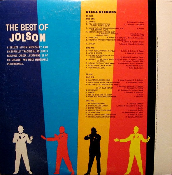 The Best Of Al Jolson - secondary