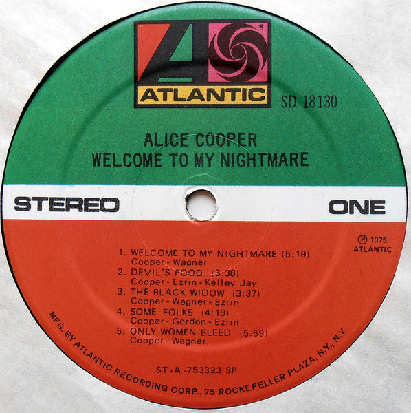 Welcome To My Nightmare - secondary