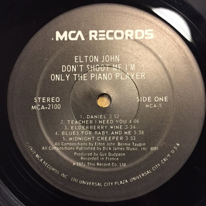 Elton John - Don't Shoot Me, I'm Only The Piano Player