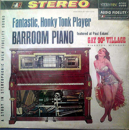 Fantastic Honky Tonk Player Barroom Piano - primary