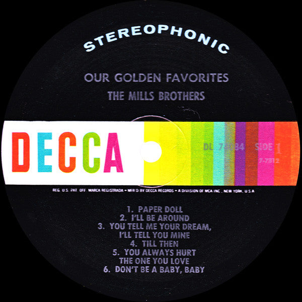 The Mills Brothers - Our Golden Favorites