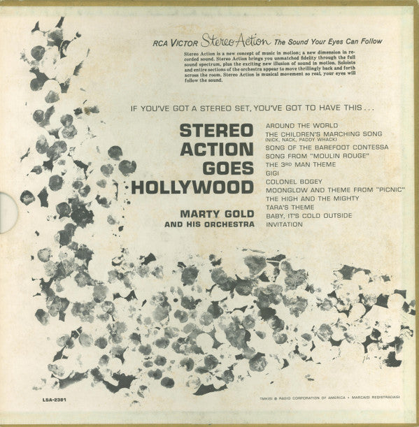 Marty Gold And His Orchestra - Stereo Action Goes Hollywood