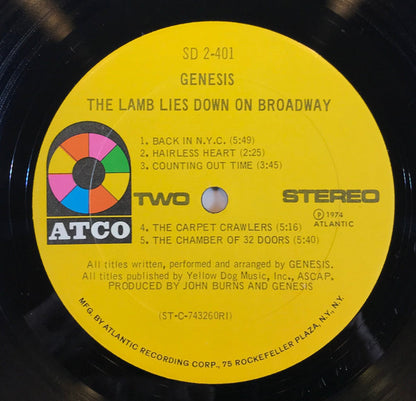 The Lamb Lies Down On Broadway - secondary