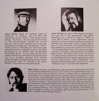 A Passion Play - secondary