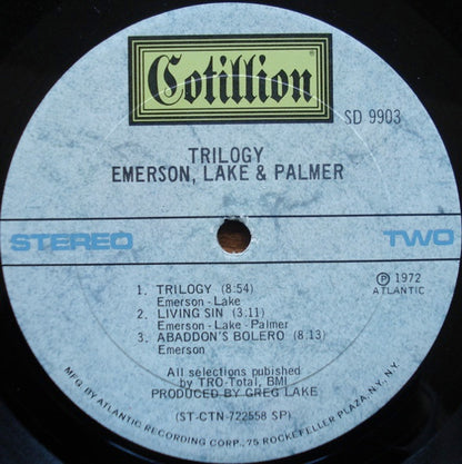 Emerson, Lake & Palmer - Trilogy