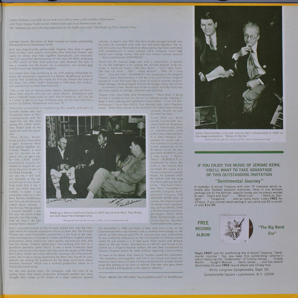 The Longines Symphonette - A Jerome Kern Festival