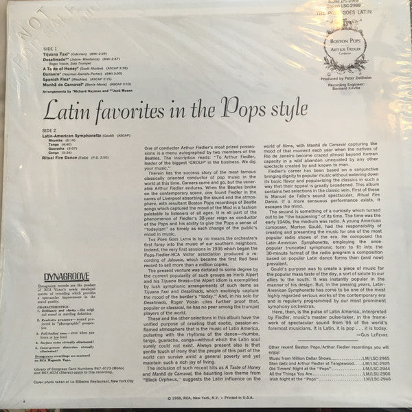The Pops Goes Latin - secondary