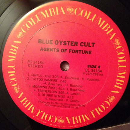 Agents Of Fortune - secondary