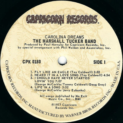 Carolina Dreams - secondary